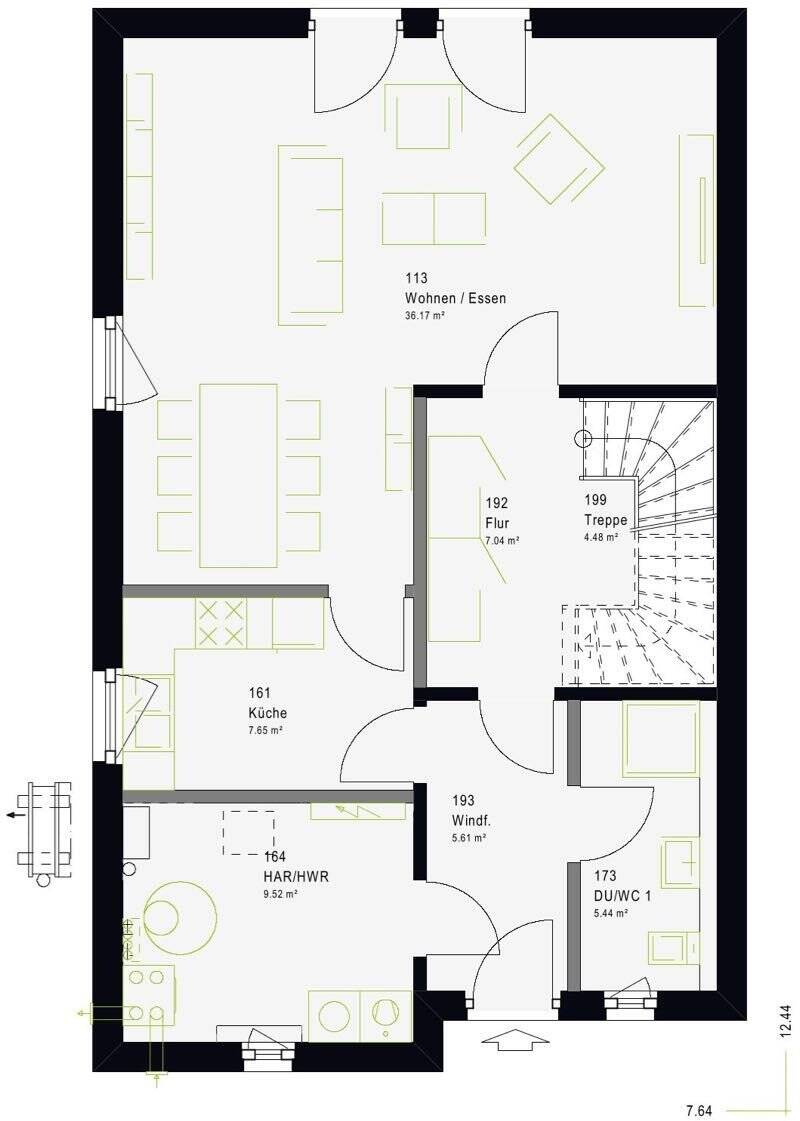 139m² ruhig gelegene Doppelhaushälfte - Gestalte deinen Familientraum – München – Vorschaubild 6