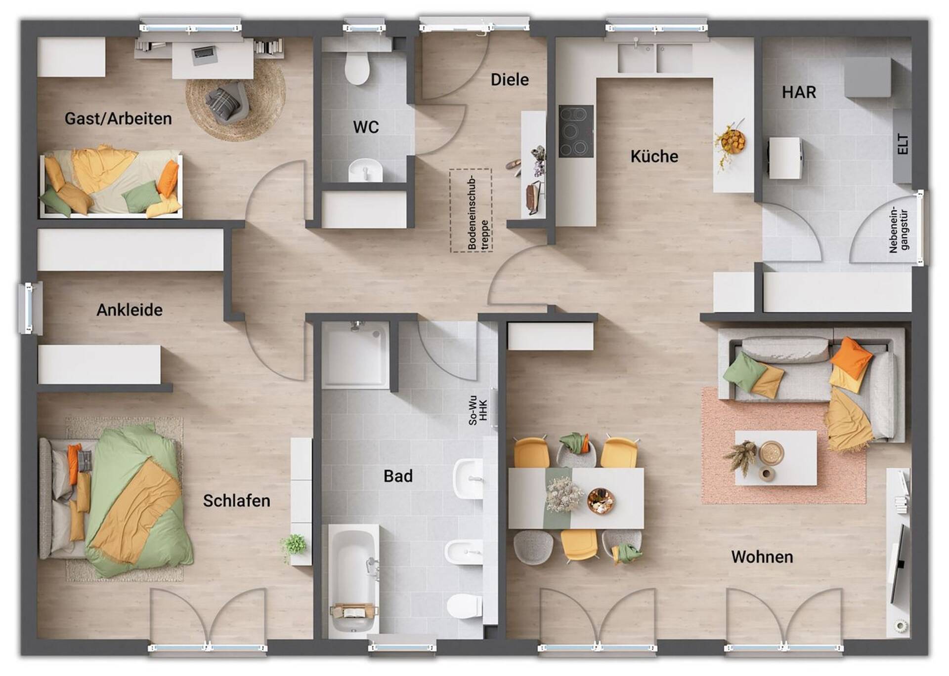 Bungalow in 38268 Lengede mit 109 m² kaufen