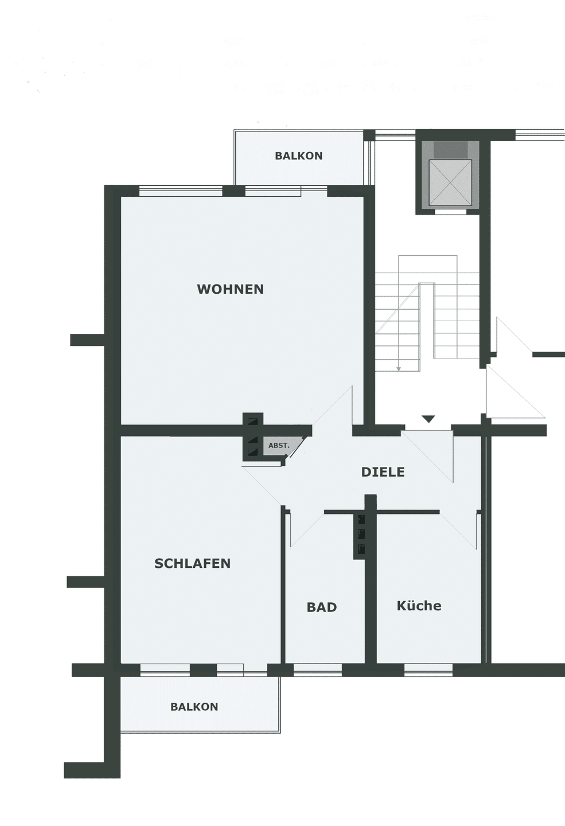 Etagenwohnung in 50670 Köln mit 63,3 m² kaufen