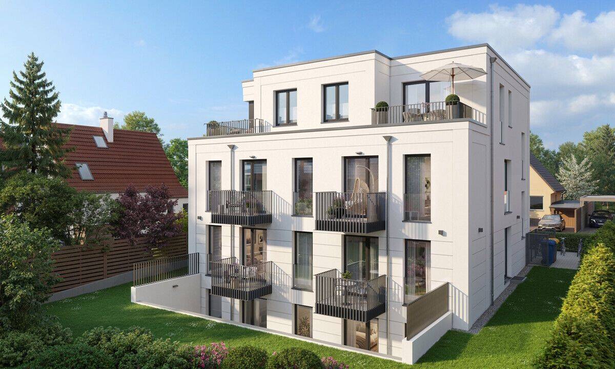 NEU: 3-Zimmer-Neubau Familien-Maisonette mit Garten, Balkon & KfW40EE in Hamburg-Niendorf – 22459 Hamburg – Bild 1 von 7