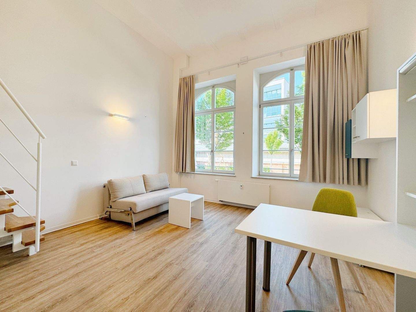 Wunderschöne Galerie Wohnung – Möblierte 1-Zi-Wohnung in Bestlage - für eine Person – Nürnberg – Vorschaubild 3