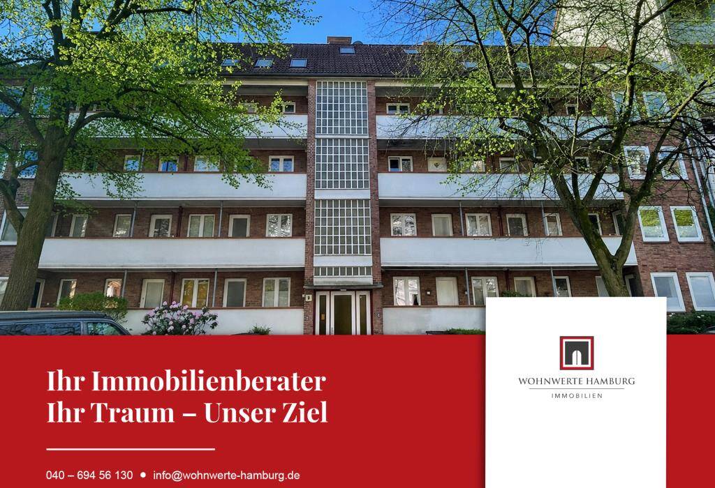 WOHNWERTE HAMBURG - Charmante 1-Zimmer Wohnung im Herzen von Winterhude! – Hamburg – Bild 1 von 5