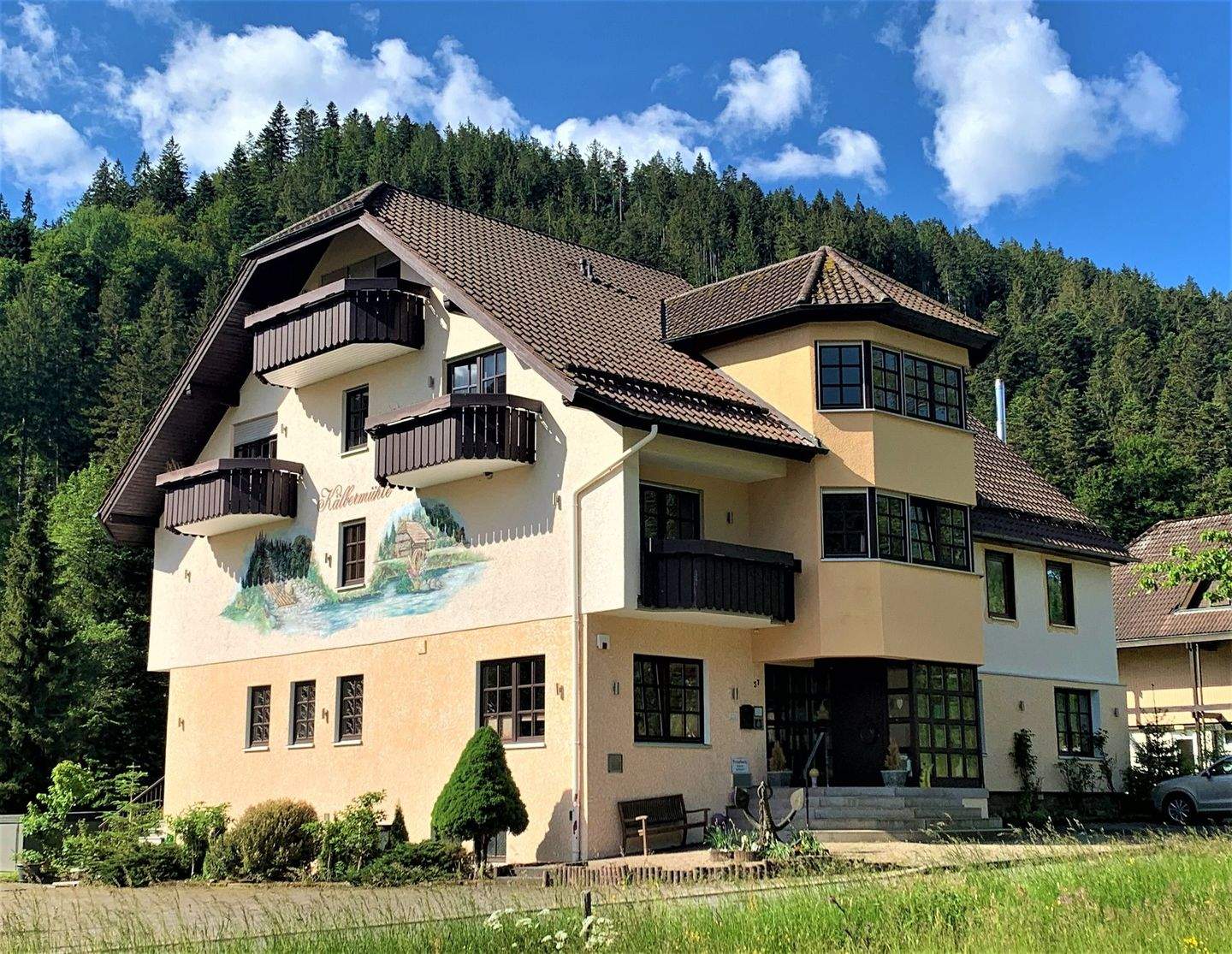 Exklusives Einfamilienhaus mit Einliegerwohnung und großem Grundstück in Bad Wildbad – Bad Wildbad – Bild 1 von 9