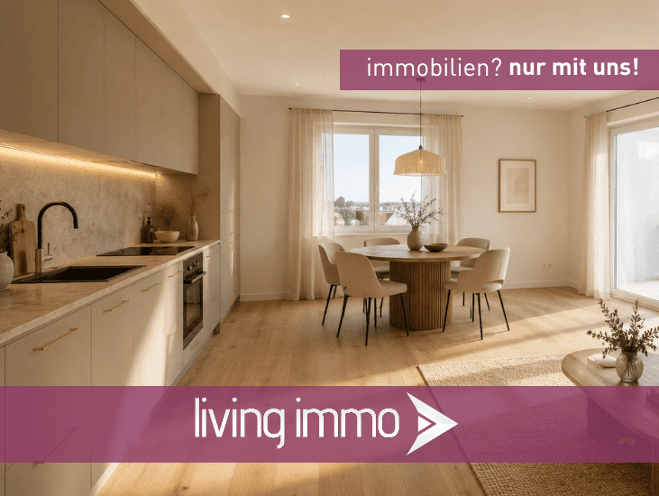 Zentral & altersgerecht wohnen mit Terrasse & Garten | Moderner Neubau KfW40 QNG