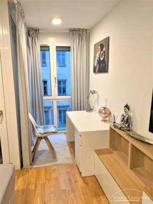 2255014 HomeCompany Dresden Möbliert/Furnished 1-Zimmer Apartment mit Balkon in Dresden-Äußere Neustadt max. 2 Personen – 1099 Dresden – Vorschaubild 3