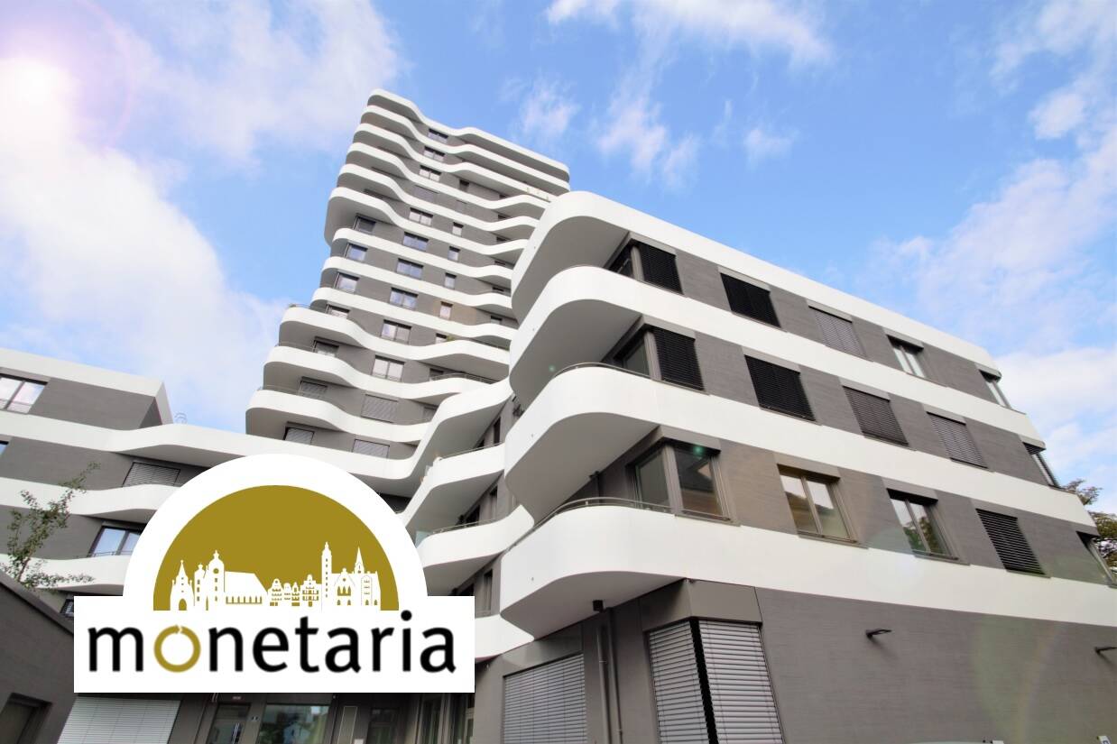 Barrierefreie Balkon-Wohnung im IN-Tower inkl. Einbauküche