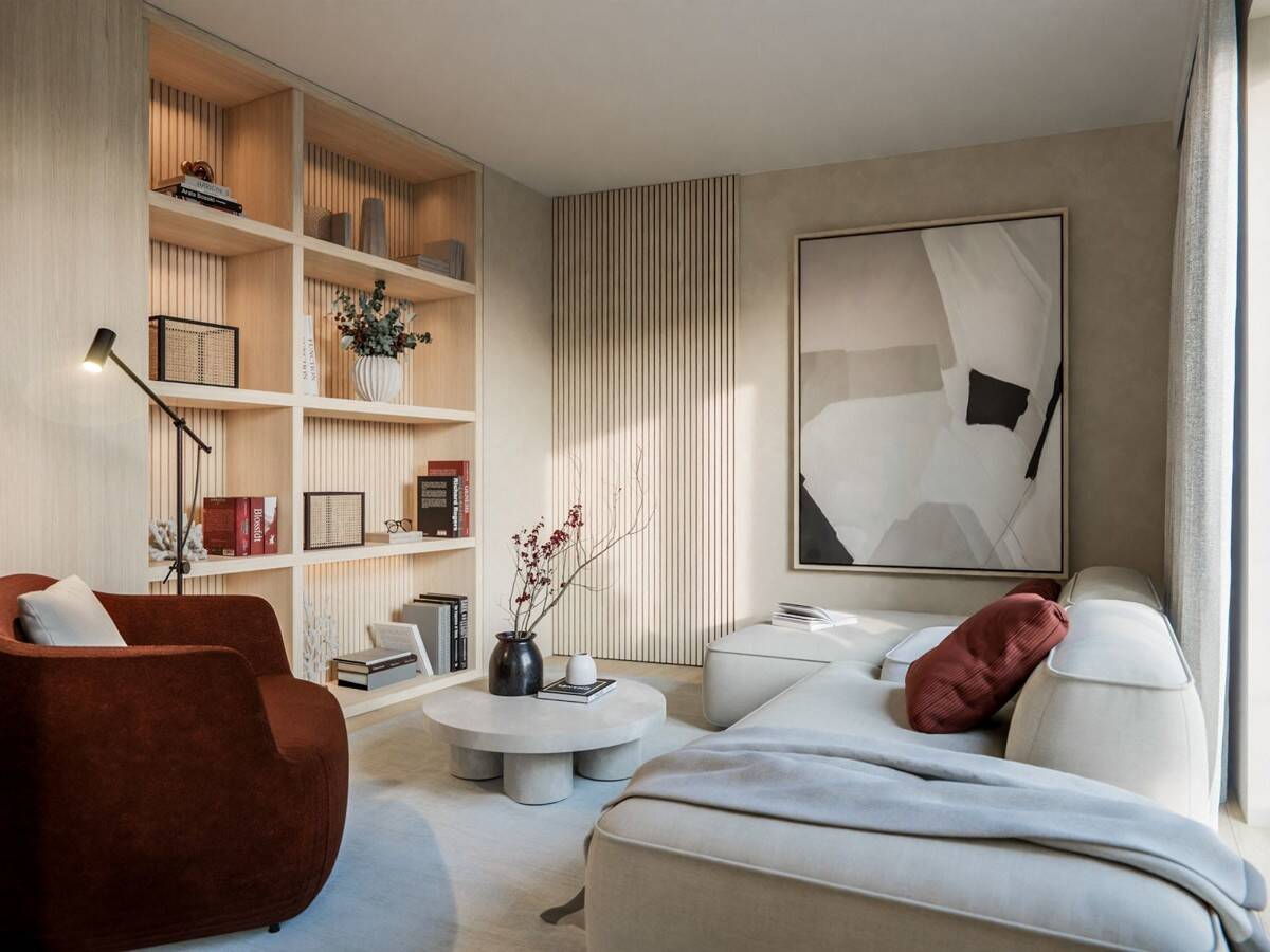 Modern. Möbliert. Mitten in Augsburg - 2-Zimmer-Apartment mit Terrasse & Hülsta-Interior – Augsburg – Vorschaubild 5