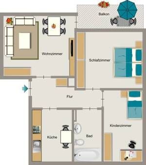 Wohnen, wo das Herz schlägt - in ruhiger und doch zentraler Lage. – 45257 Essen – Vorschaubild 2