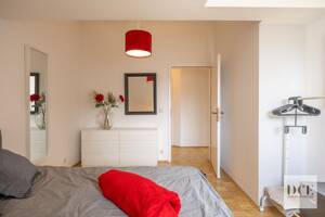 Ca. 69 m² Nutzfläche: Naturnah wohnen in Waldtrudering: 2,5 Zimmer mit Balkon und Grünblick – 81827 München – Vorschaubild 4