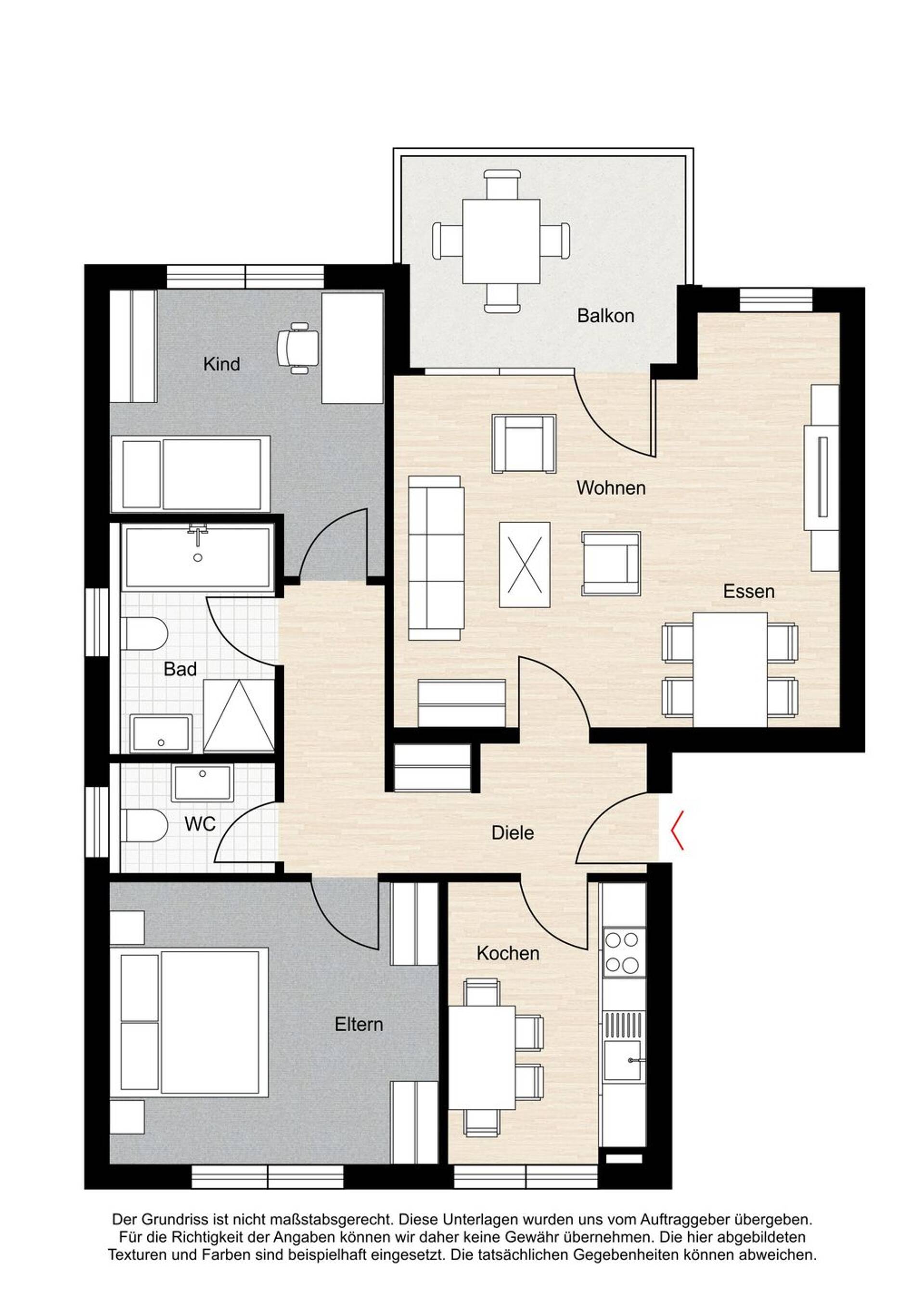 Etagenwohnung in 58099 Hagen mit 83 m² kaufen