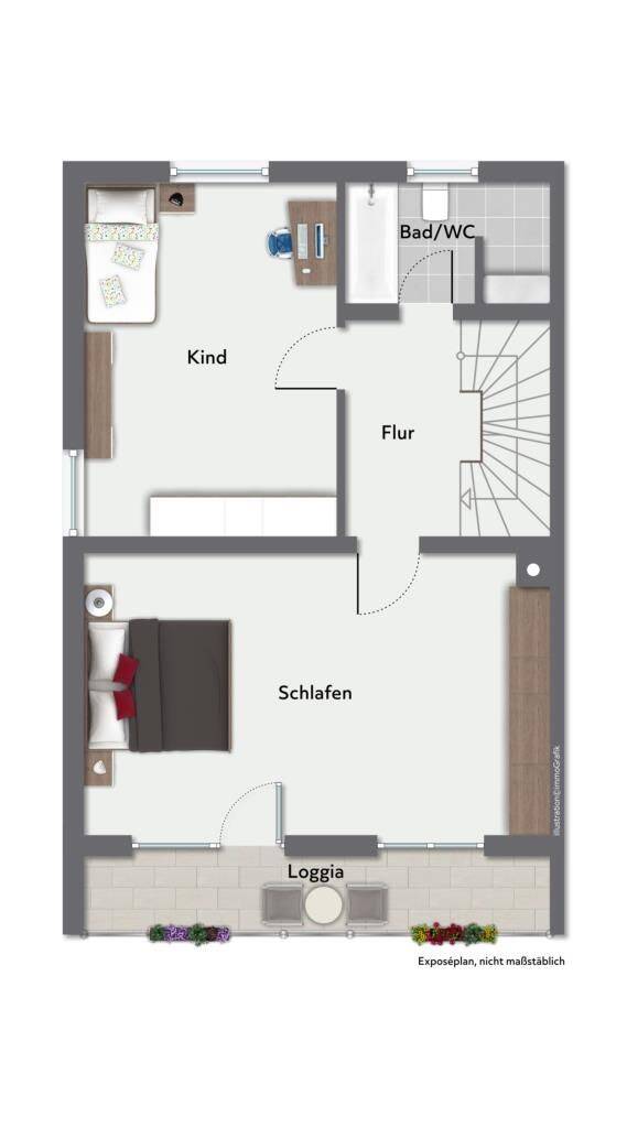 Liebevoll modernisierte Doppelhaushälfte mit herrlicher Terrasse & Garten! – Kuchen – Vorschaubild 3