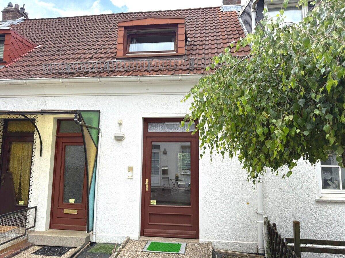 PURNHAGEN-IMMOBILIEN - "Klein Mexiko"- Reihenhaus in gesuchter Wohnlage von Bremen-Hastedt – 28205 Bremen – Bild 1 von 9