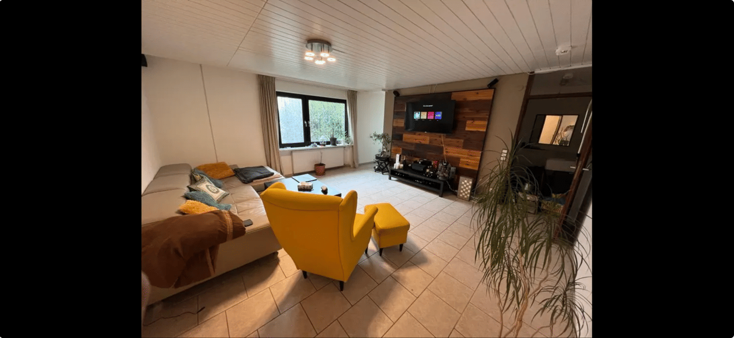 Helle 2-Zimmer-Wohnung im Hochparterre in Saarbrücken (Weinbergweg 52) von privat – Saarbrücken – Bild 1 von 9