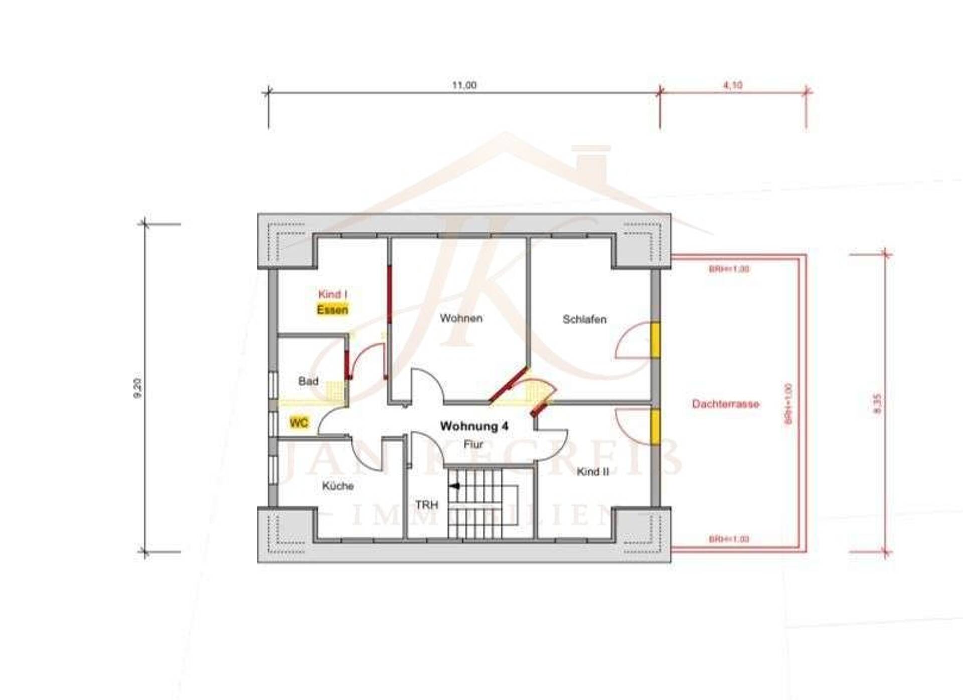 Dachgeschosswohnung in 71106 Magstadt mit 85,01 m² kaufen