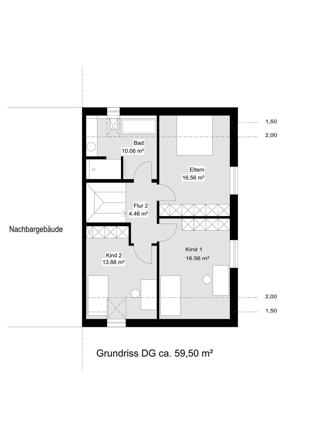 Attraktive DHH in Dortmund Brackel provisionsfrei zu verkaufen – Dortmund – Vorschaubild 2