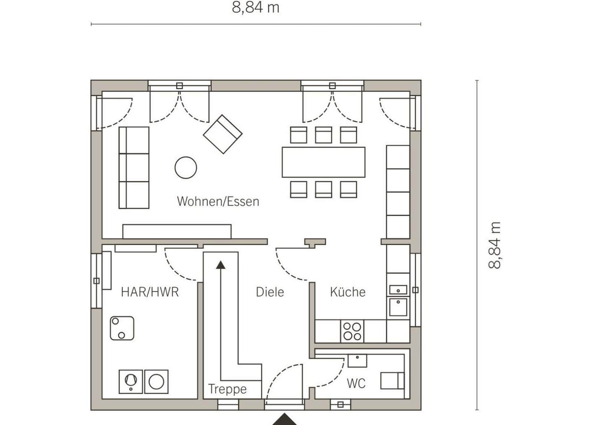 Einfamilienhaus in 39261 Zerbst/Anhalt mit 125 m² kaufen