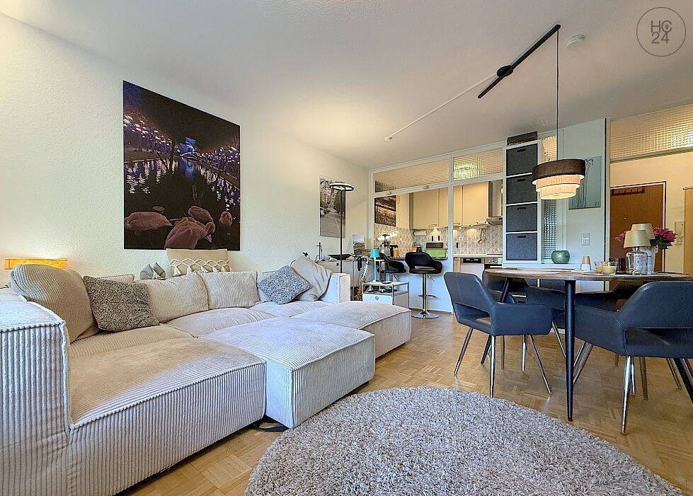 Geschmackvoll möblierte 2-Zimmer-Wohnung mit WLAN und Balkon in Nürnberg/ Rosenaupark