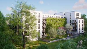 Großzügige 2-Zi.-Neubauwohnung mit offenem Wohnbereich & Balkon, Erlangen