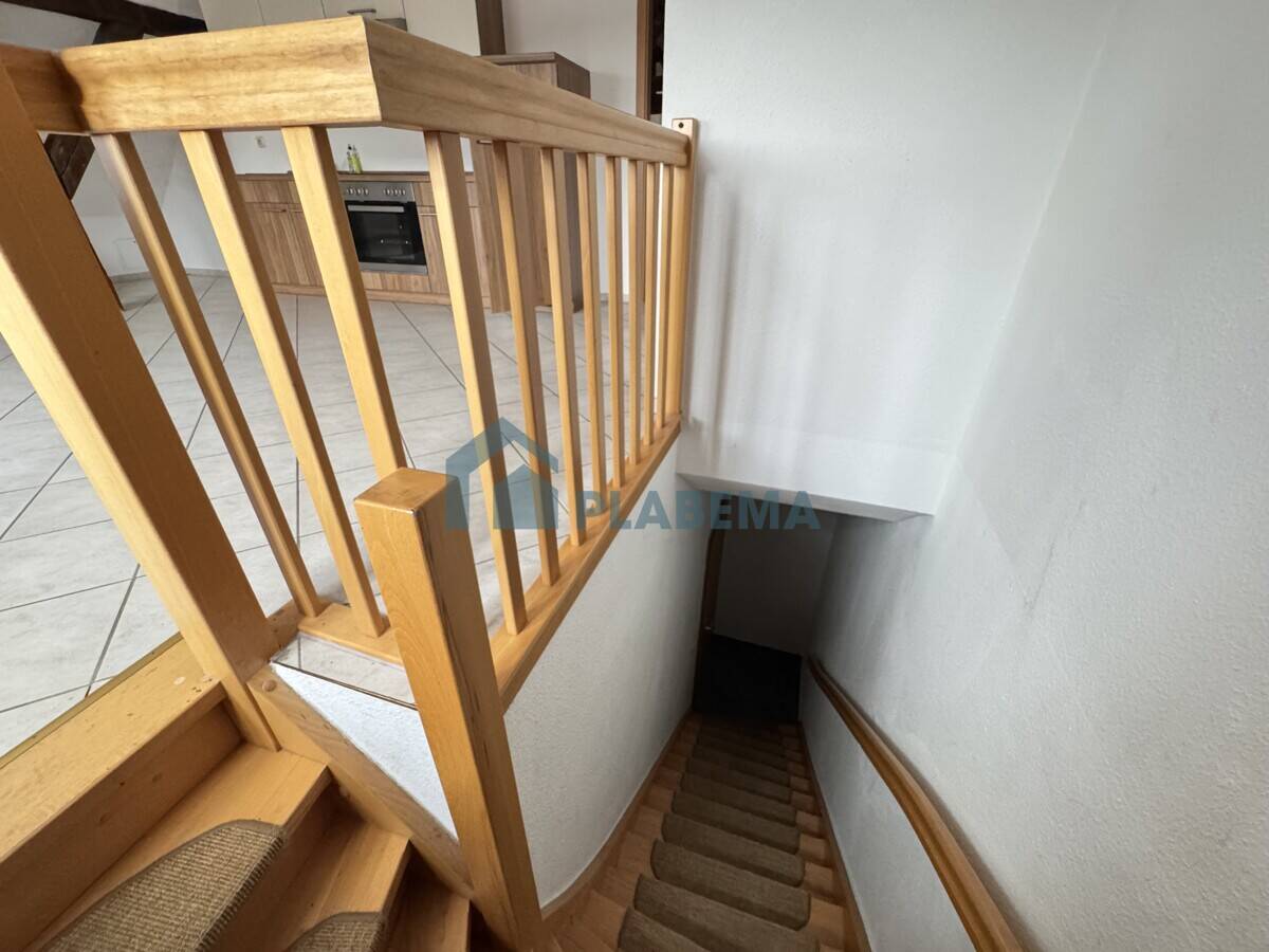2-Zimmer-Wohnung mit Einbauküche, Galerie im Wohnzimmer, Bad mit Wanne und Fenster – Parchim – Vorschaubild 5