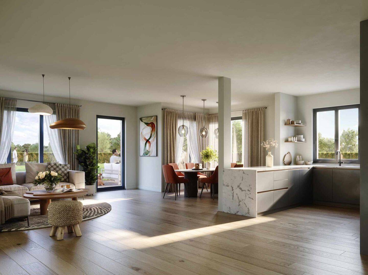 Doppelhaushälfte mit großem Garten und Dachterrasse - Neubau nahe der Ostsee – Scharbeutz – Vorschaubild 7