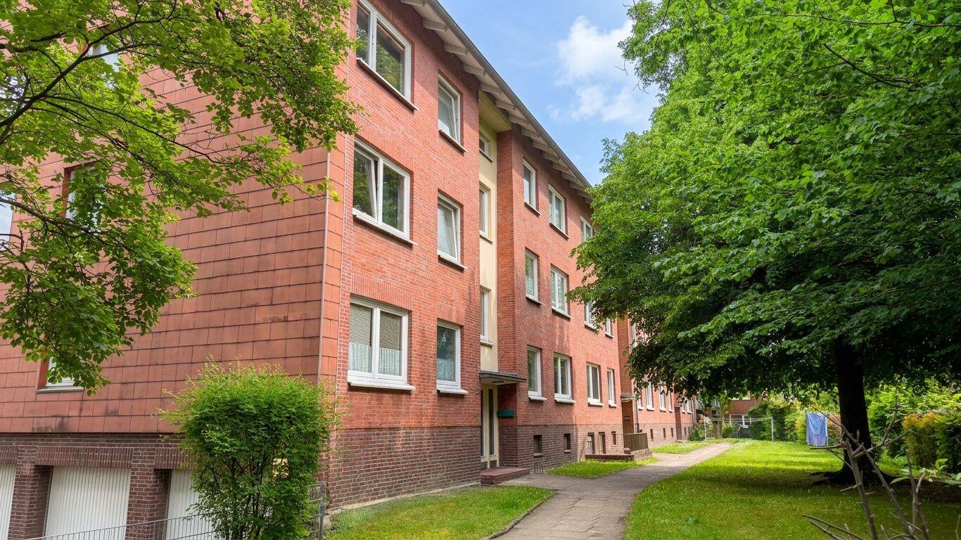 Schöne Wohnung mit Terrasse zur Miete in Hamburg Niendorf - Wentzel Dr.