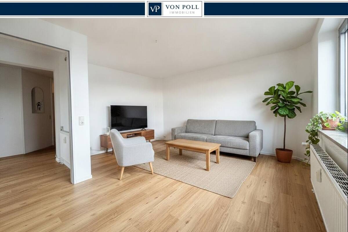 Modern sanierte 3-Zimmer-Wohnung in attraktiver Lage – 24149 Kiel – Bild 1 von 9