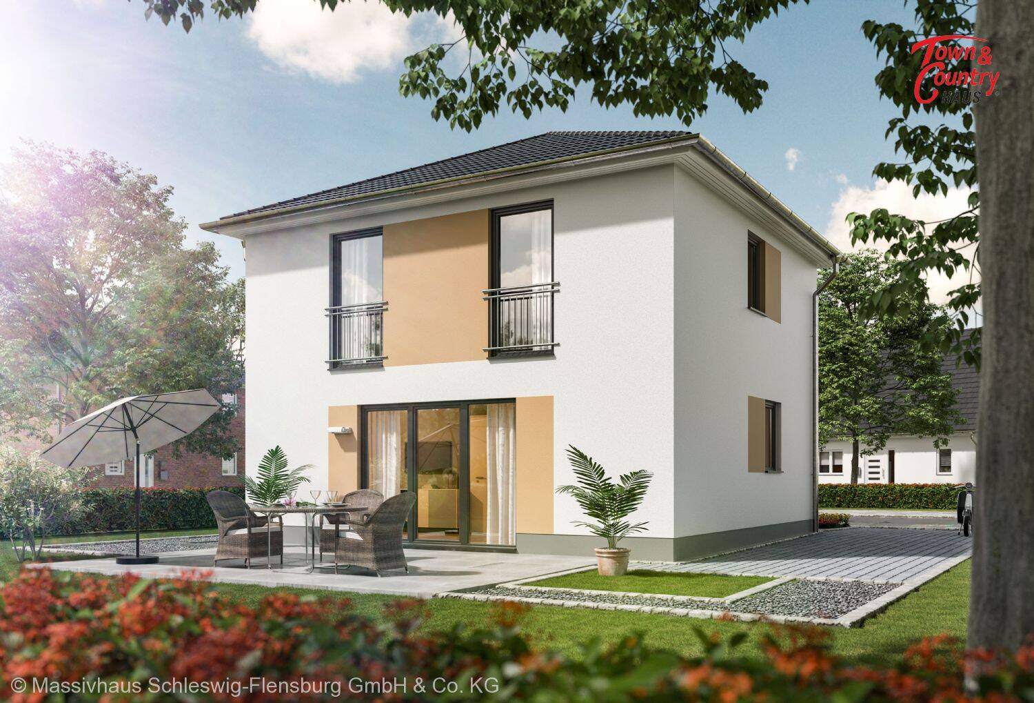Smart und stilvoll: Ein kompaktes Stadthaus für Ihren urbanen Lebensstil