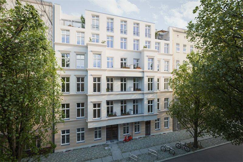 Altbauwohnung mit Hofgarten in Laufweite zum KaDeWe