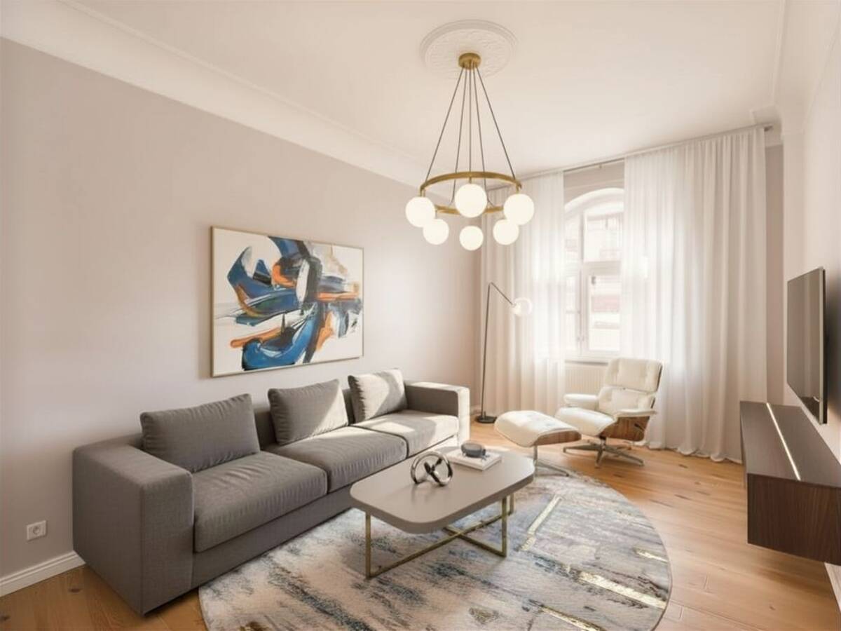 Frisch renovierte 3-Zimmer-Wohnung in attraktiver Elblage! – 1307 Dresden – Bild 1 von 9