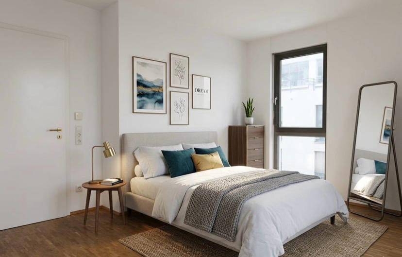 Von Privat: Attraktive freie 4 Zi. Whg. 100m2, 3.OG, Loggia mit Alpenblick Nähe Riemer Park /See – München – Vorschaubild 8