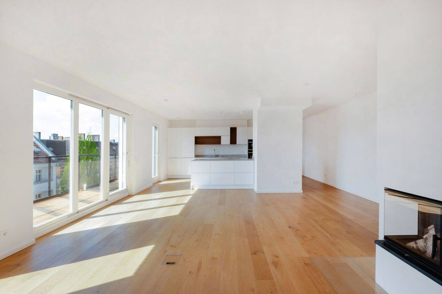 Premium-Penthouse mit zwei Terrassen im Skandinavischen Viertel