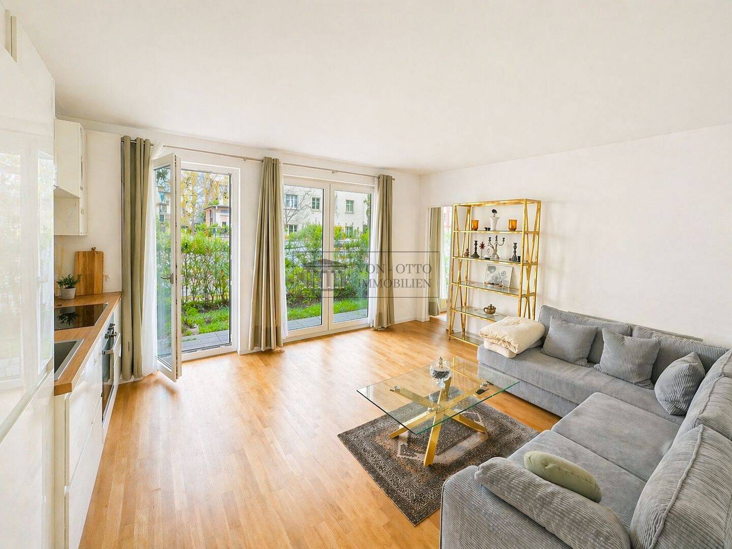 Grünblick. Terrasse. Ruhe. - Stilvoll wohnen im Florakiez – Berlin – Vorschaubild 2