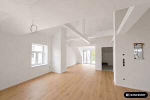 Dachgeschosswohnung mit zwei Balkonen in der denkmalgeschützten Löwenburg – 40629 Düsseldorf – Vorschaubild 7