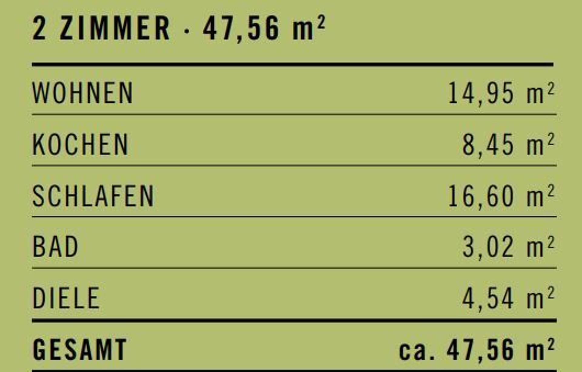 Etagenwohnung in 50823 Köln mit 47,56 m² kaufen