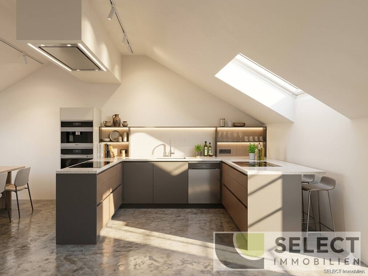 Neubau - Penthouse-Wohnung mit Panoramablick, in ruhiger Sackgasse in SB-Bellevue – Saarbrücken – Vorschaubild 9