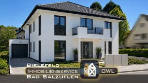 ::: Soeben fertiggestellt ETW in 2 FMH I Villa I OG Balkon I Garten I PV + LWP I Bestlage I Garage ::: – Bergstraße, 32105 Bad Salzuflen – Vorschaubild 1