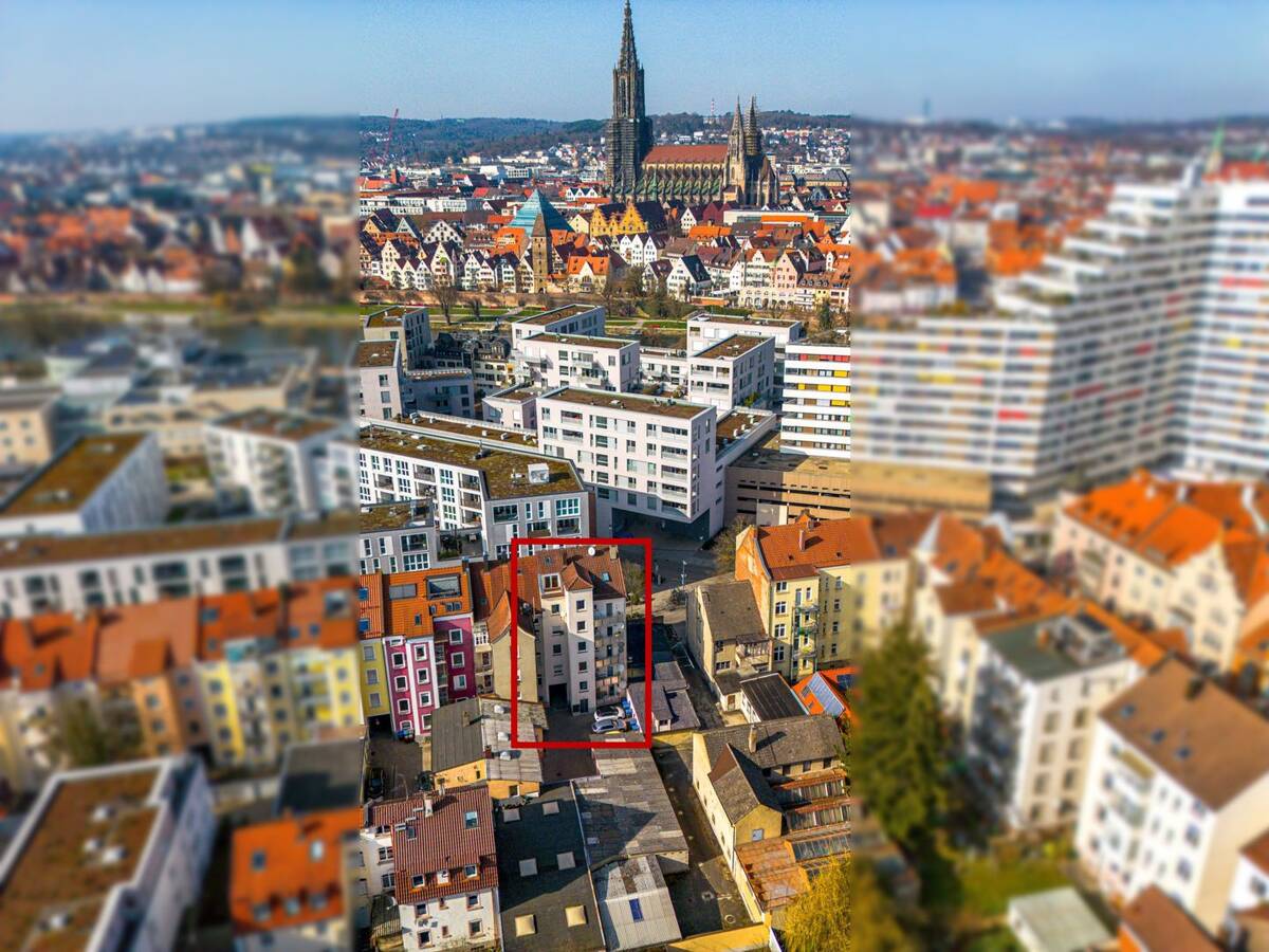 Attraktive Kapitalanlage nahe der Donau – Vermietete 3-Zimmer-Whg mit Balkon und Stellplatz – 89231 Neu-Ulm – Bild 1 von 9