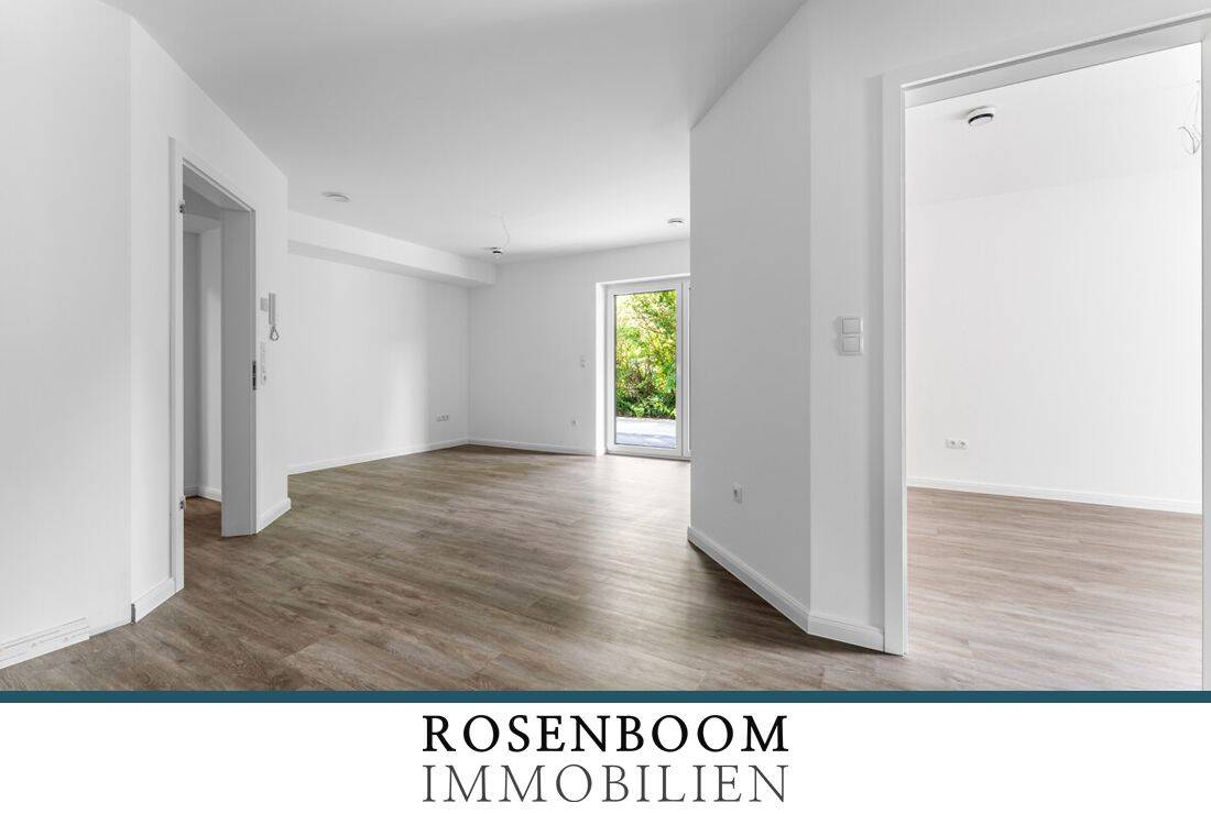 Wohnen auf einer Ebene - Barrierefreie Neubauwohnung mit Terrasse