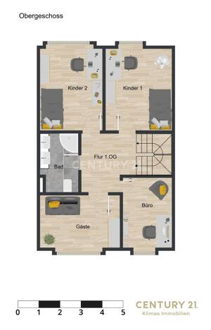 C21: Industrial Chic trifft Familienglück - modernes Reihenhaus mit Gartenidylle – 28355 Bremen – Vorschaubild 9
