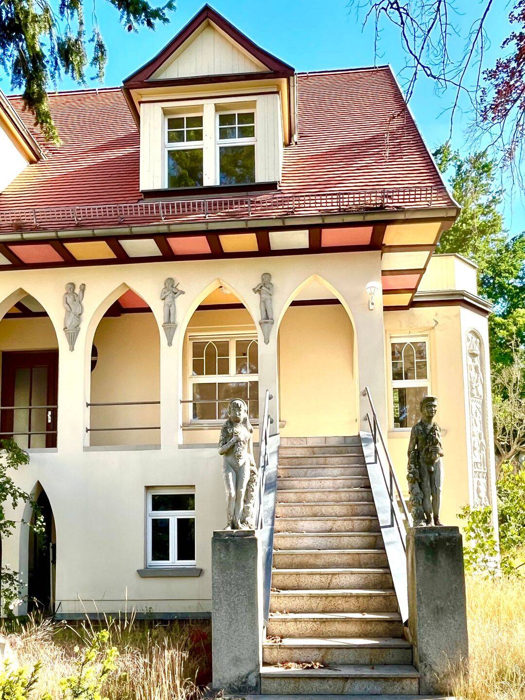 Individuelle Maisonette-Wohnung in außergewöhnlicher Villenlage mit Blick über Dresden und viel Ruhe – Dresden – Vorschaubild 5