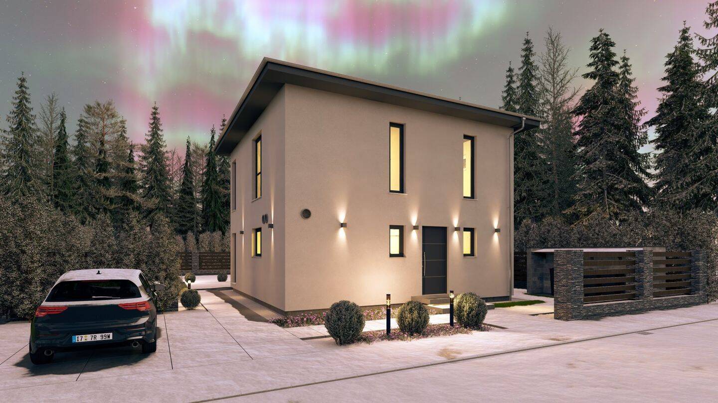 SACHLICHES EINFAMILIENHAUS GEPAART MIT NÜTZLICHER FUNKTIONALITÄT – Bissingen – Bild 1 von 4