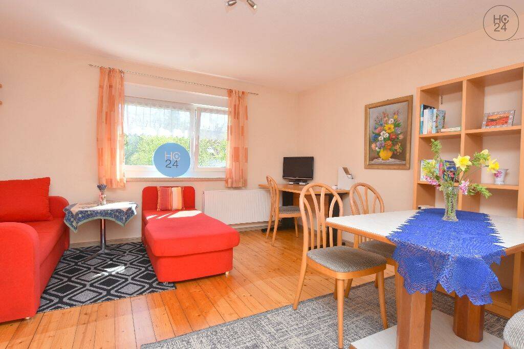 Möblierte, gemütliche 2-Zimmer Einliegerwohnung mit Gartenmitbenutzung in Buchloe