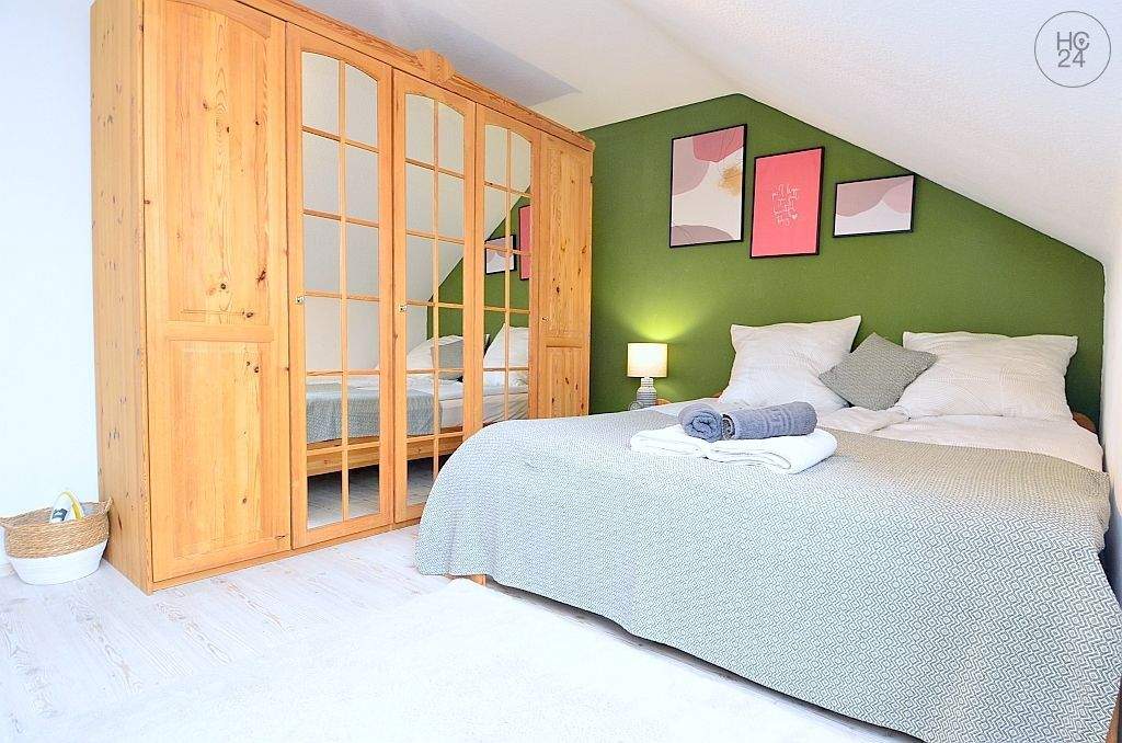 Modern möblierte Wohnung mit WLAN, Balkon, Klimaanlage, Stellplatz und Wlan – Nürnberg – Vorschaubild 6