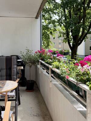 Ruhig, grün & zentrumsnahe 3-Zi. 74qm Wohnung mit SW-Loggia am Grafenberger Wald – 40629 Düsseldorf – Vorschaubild 9