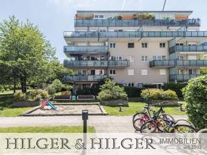 Lichtdurchfluter Wohn-, Koch- u. Essbereich (33 m² + 18 m² Balk.) - abs. ruhig mit Blick ins Grüne – 80807 München – Vorschaubild 2