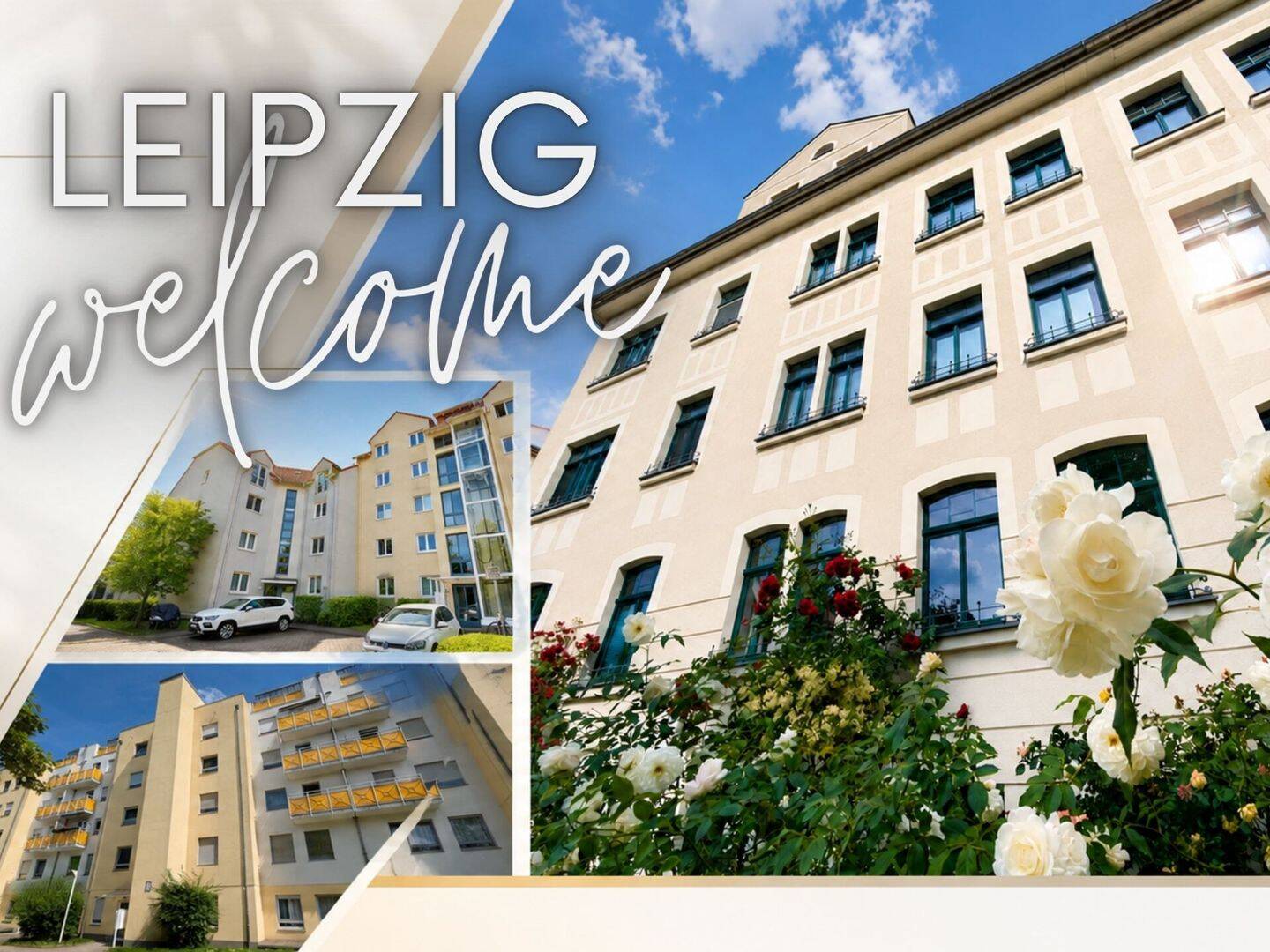 ++ Wohnungspaket - drei vermietete Wohnungen in Leipzig - mit Balkon & Stellplatz ++