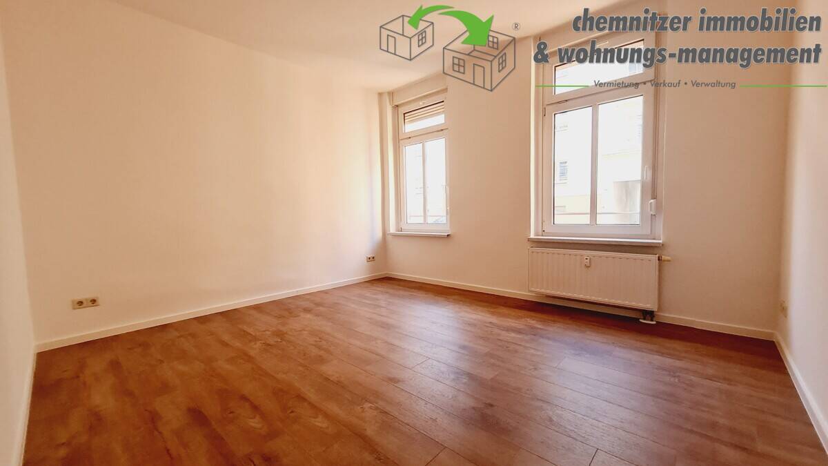 Frisch renovierte 2-Raum-Wohnung mit Balkon, Tageslichtbad und PKW-Stellplatz - in UNI-Nähe – Chemnitz – Vorschaubild 7