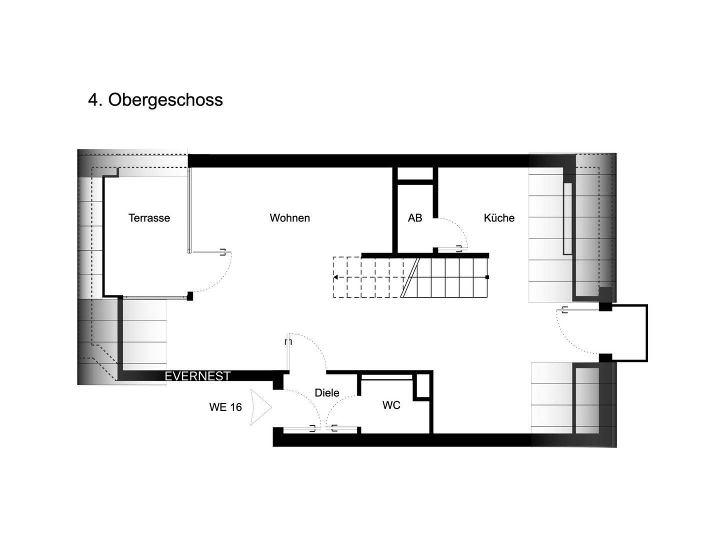 Maisonette im Erbbaurecht: Wohnkomfort auf zwei Ebenen in Düsseldorf-Benrath – Düsseldorf – Vorschaubild 2