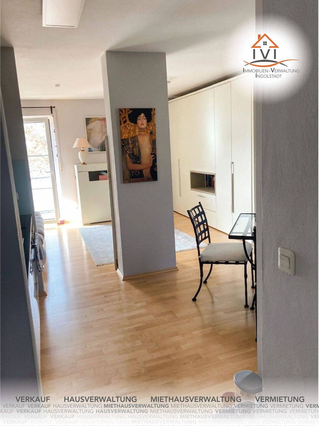 Charmante 1-Zimmer-Wohnung mit Balkon, TG-Stellplatz und moderner Ausstattung in ruhiger Lage von Ingolstadt – Ingolstadt – Vorschaubild 2