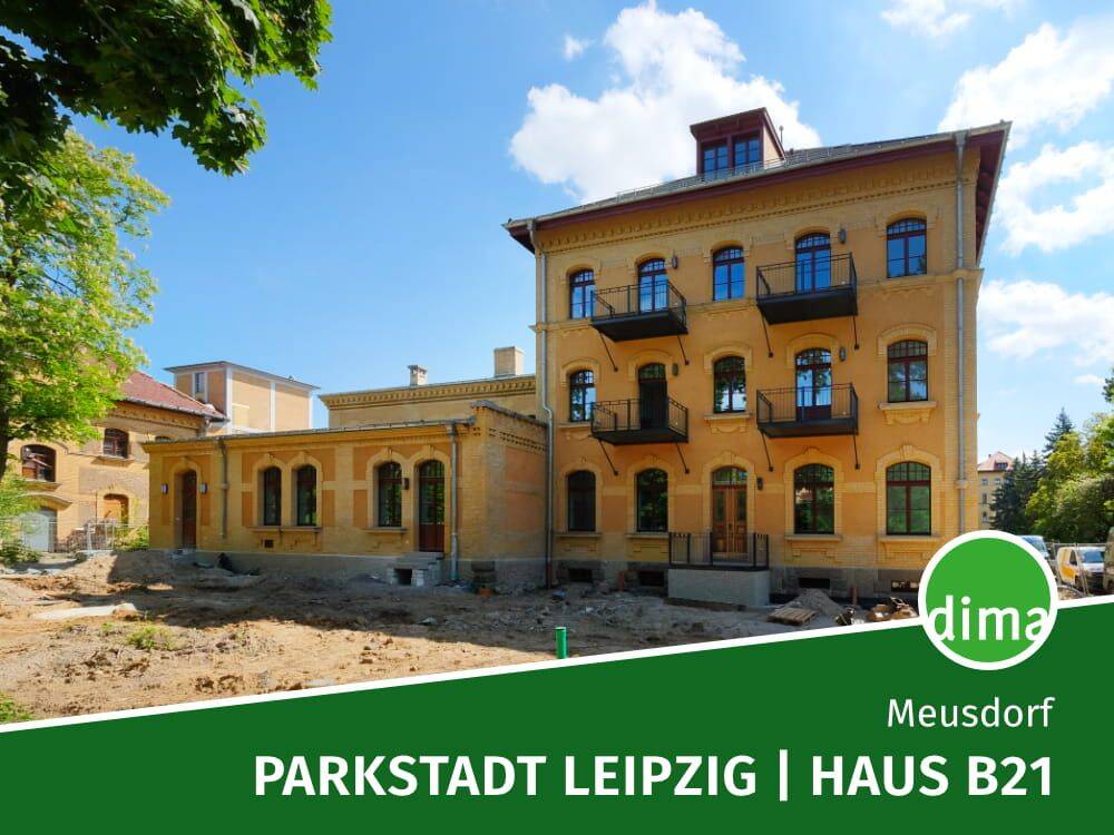 ERSTBEZUG Parkstadt Leipzig | Duschbad, Parkett, HWR, Kellerabteil, Fußbodenheizung, Aufzug u.v.m.